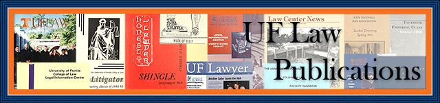 UF Law Publications